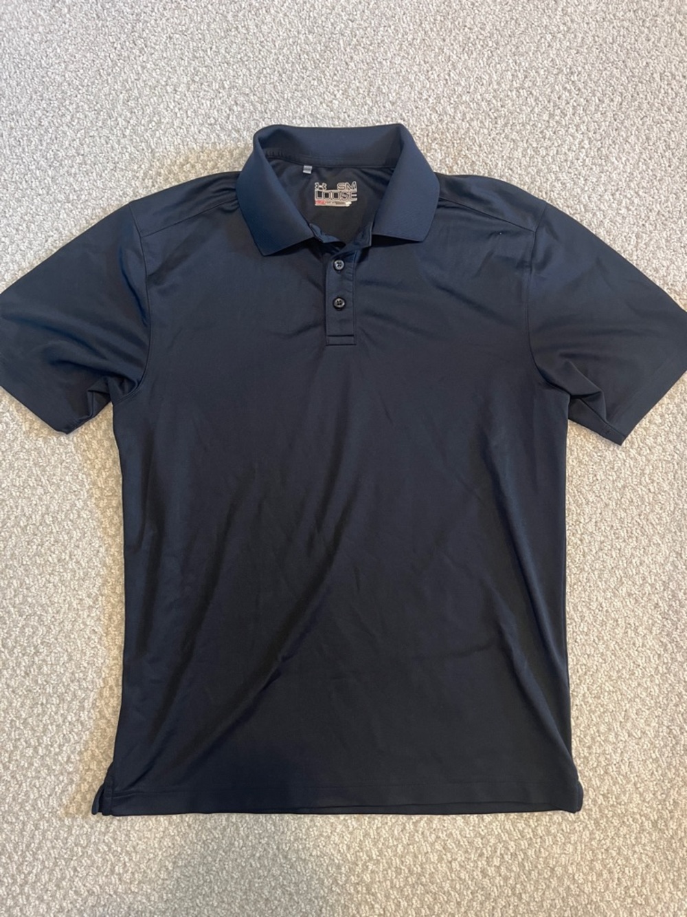Under Armour Men's Black Polo Shirt